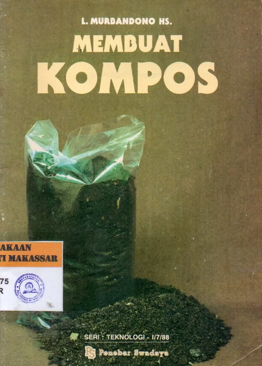 Cover Membuat Kompos / L. Murbandono HS.