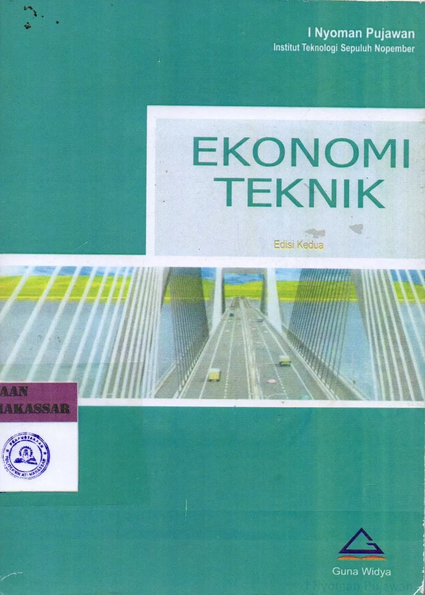 Cover Ekonomi Teknik / I Nyoman Pujawan