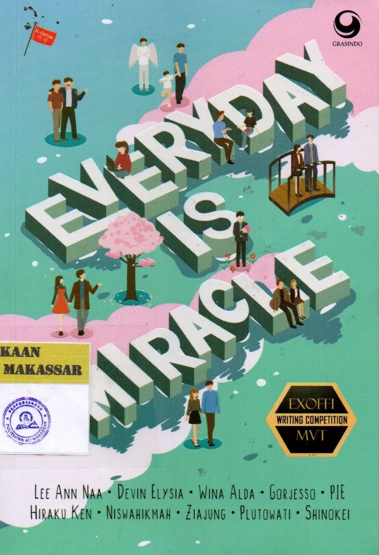 Cover Everyday Is Miracle / Lee Ann Naa; Devin Elysia;Wina Alda;Gorjesso;Pie Hiraku Ken;Niswahikmah;Ziajung;Plutowati;Shinokei