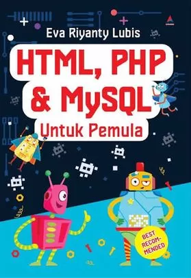 Cover HTML, PHP & MySQL untuk Pemula / LUBIS, Eva Riyanty